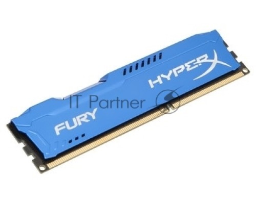 Модуль памяти Kingston DIMM DDR3 4GB (PC3-12800) 1600MHz HX316C10F/4 HyperX Fury Series CL10