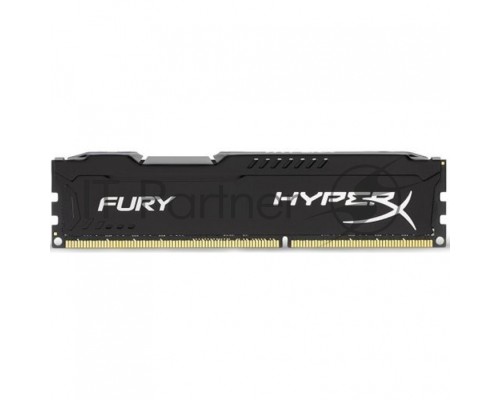 Модуль памяти Kingston DDR3 DIMM 8GB (PC3-12800) 1600MHz HX316C10FB/8  HyperX Fury Series CL10 Black