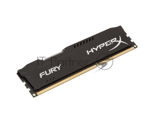 Модуль памяти Kingston DDR3 DIMM 8GB (PC3-12800) 1600MHz HX316C10FB/8  HyperX Fury Series CL10 Black