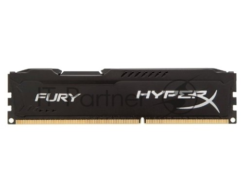 Модуль памяти Kingston DDR3 DIMM 8GB (PC3-12800) 1600MHz HX316C10FB/8  HyperX Fury Series CL10 Black