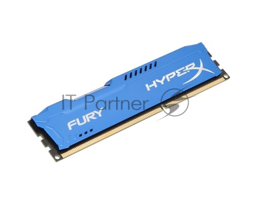 Модуль памяти Kingston DIMM DDR3 8GB (PC3-12800) 1600MHz HX316C10F/8  HyperX Fury Series CL10