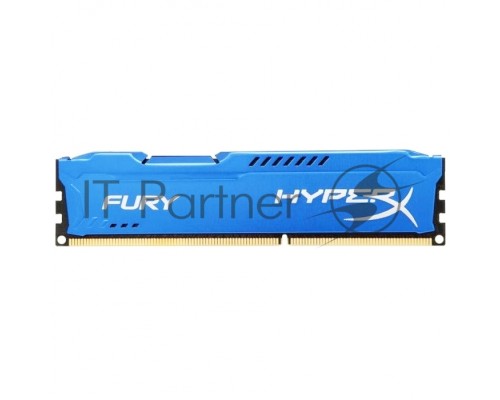 Модуль памяти Kingston DIMM DDR3 8GB (PC3-12800) 1600MHz HX316C10F/8  HyperX Fury Series CL10