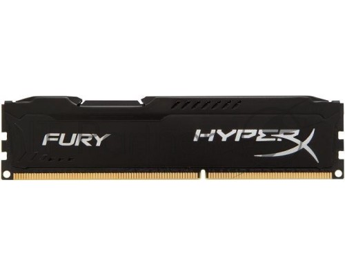 Модуль памяти Kingston DIMM DDR3 4GB (PC3-15000) 1866MHz HX318C10FB/4 HyperX Fury Black Series CL10