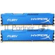 Модуль памяти Kingston DDR3 DIMM 8GB (PC3-15000) 1866MHz Kit (2 x 4GB)  HX318C10FK2/8 HyperX Fury Series CL10