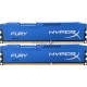 Модуль памяти Kingston DDR3 DIMM 8GB (PC3-15000) 1866MHz Kit (2 x 4GB)  HX318C10FK2/8 HyperX Fury Series CL10