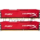 Модуль памяти Kingston DIMM DDR3 8GB (PC3-12800) 1600MHz Kit (2 x 4GB)  HX316C10FRK2/8 HyperX Fury Series CL10 Red