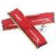 Модуль памяти Kingston DIMM DDR3 8GB (PC3-12800) 1600MHz Kit (2 x 4GB)  HX316C10FRK2/8 HyperX Fury Series CL10 Red