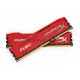 Модуль памяти Kingston DIMM DDR3 8GB (PC3-12800) 1600MHz Kit (2 x 4GB)  HX316C10FRK2/8 HyperX Fury Series CL10 Red