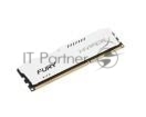 Модуль памяти Kingston DIMM DDR3 4GB (PC3-12800) 1600MHz HX316C10FW/4 HyperX Fury White Series CL10