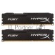 Модуль памяти Kingston DIMM DDR3 8GB (PC3-12800) 1600MHz Kit (2 x 4GB)  HX316C10FBK2/8 HyperX Fury Series CL10 Black