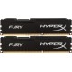 Модуль памяти Kingston DIMM DDR3 8GB (PC3-12800) 1600MHz Kit (2 x 4GB)  HX316C10FBK2/8 HyperX Fury Series CL10 Black