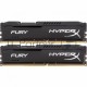 Модуль памяти Kingston DIMM DDR3 8GB (PC3-12800) 1600MHz Kit (2 x 4GB)  HX316C10FBK2/8 HyperX Fury Series CL10 Black