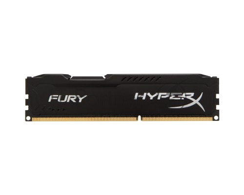 Модуль памяти Kingston DIMM DDR3 4GB (PC3-12800) 1600MHz HX316C10FB/4 HyperX Fury Black Series CL10