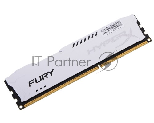 Модуль памяти Kingston DIMM DDR3 4GB (PC3-15000) 1866MHz HX318C10FW/4 HyperX Fury White Series CL10