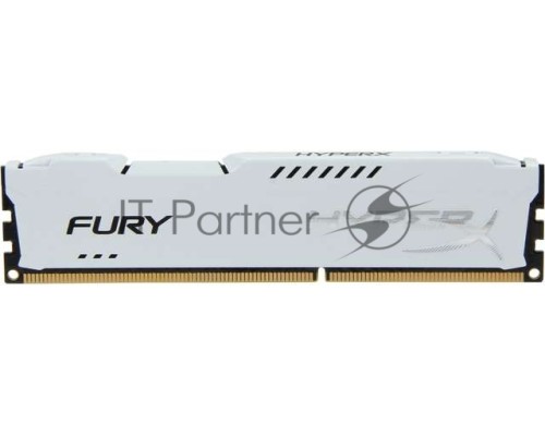 Модуль памяти Kingston DIMM DDR3 4GB (PC3-15000) 1866MHz HX318C10FW/4 HyperX Fury White Series CL10