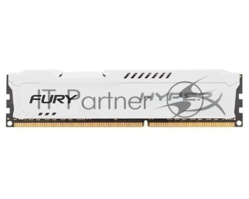 Модуль памяти Kingston DIMM DDR3 4GB (PC3-15000) 1866MHz HX318C10FW/4 HyperX Fury White Series CL10