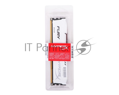 Модуль памяти Kingston DIMM DDR3 4GB (PC3-15000) 1866MHz HX318C10FW/4 HyperX Fury White Series CL10