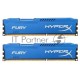 Модуль памяти Kingston DIMM DDR3 8GB (PC3-10600) 1333MHz Kit (2 x 4GB)  HX313C9FK2/8 HyperX FURY Blu Series CL9