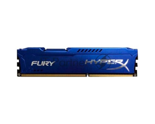 Модуль памяти Kingston DIMM DDR3 8GB (PC3-10600) 1333MHz Kit (2 x 4GB)  HX313C9FK2/8 HyperX FURY Blu Series CL9