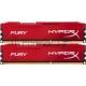Модуль памяти Kingston DIMM DDR3 8GB (PC3-10600) 1333MHz Kit (2 x 4GB)  HX313C9FRK2/8 HyperX FURY Red Series CL9