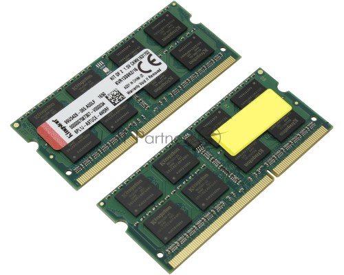 Модуль памяти Kingston SO-DIMM DDR3 16GB 1333MHz  Non-ECC CL9  (Kit of 2)