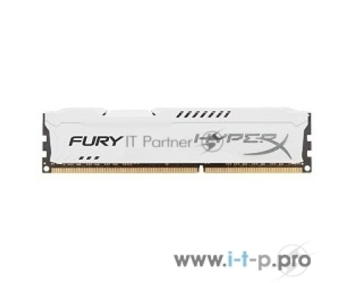 Модуль памяти Kingston DIMM DDR3 8GB (PC3-10600) 1333MHz HX313C9FW/8 FURY White Series CL9