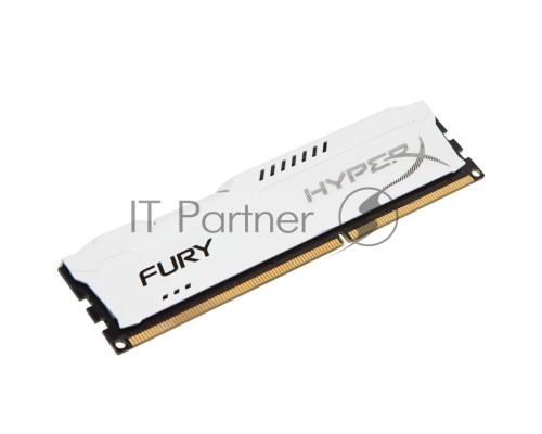 Модуль памяти Kingston DIMM DDR3 8GB (PC3-10600) 1333MHz HX313C9FW/8 FURY White Series CL9