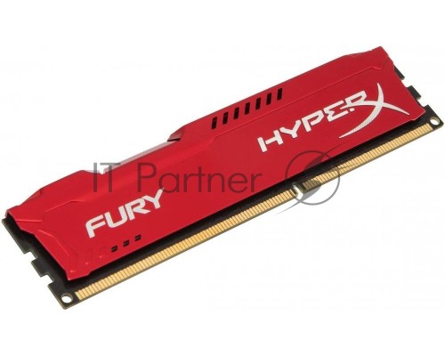 Модуль памяти Kingston DIMM DDR3 8GB (PC3-10600) 1333MHz HX313C9FR/8 FURY Red Series CL9