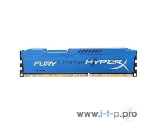 Модуль памяти Kingston DIMM DDR3 8GB (PC3-10600) 1333MHz HX313C9F/8 FURY Blu Series CL9