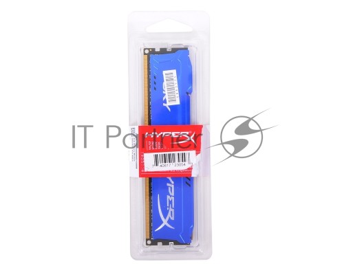 Модуль памяти Kingston DIMM DDR3 8GB (PC3-10600) 1333MHz HX313C9F/8 FURY Blu Series CL9