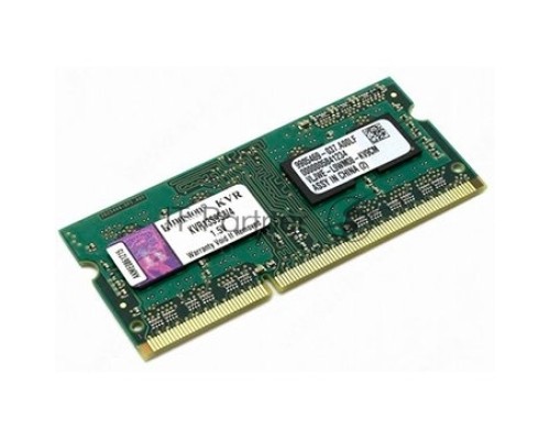 Модуль памяти Kingston SO-DIMM DDR3 4Gb 1333MHz  KVR13S9S8/4 RTL PC3-10600 CL9  204-pin 1.5В