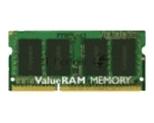 Модуль памяти Kingston SO-DIMM DDR3 8Gb 1333MHz KVR1333D3S9/8G RTL PC3-10600 CL9  204-pin 1.5В