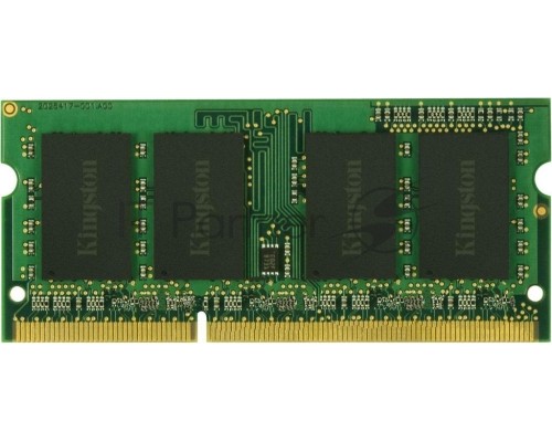 Модуль памяти Kingston SO-DIMM DDR3 2Gb 1333MHz Kingston KVR13S9S6/2 RTL PC3-10600 CL9  204-pin 1.5В