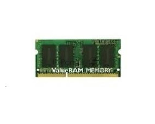 Модуль памяти Kingston SO-DIMM DDR3 2Gb 1333MHz Kingston KVR13S9S6/2 RTL PC3-10600 CL9  204-pin 1.5В