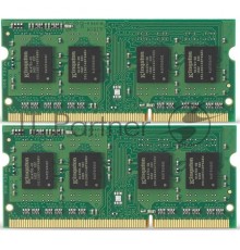 Модуль памяти Kingston SO-DIMM DDR3 8GB 1333MHz  Non-ECC CL9  SR x8 (Kit of 2)