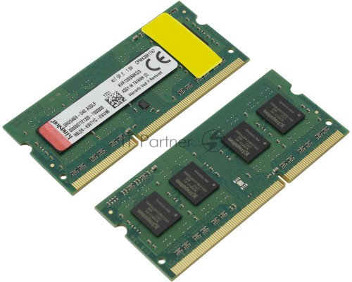 Модуль памяти Kingston SO-DIMM DDR3 8GB 1333MHz  Non-ECC CL9  SR x8 (Kit of 2)