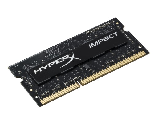 Модуль памяти Kingston DDR3 SODIMM 4GB HX316LS9IB/4 {PC3-12800, 1600MHz, 1.35V, HyperX Impact Black Series}