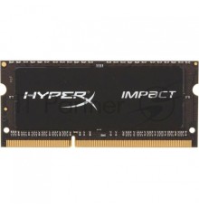 Модуль памяти Kingston DDR3 SODIMM 8GB HX316LS9IB/8 {PC3-12800, 1600MHz, 1.35V, HyperX Impact Black Series}