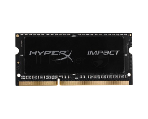 Модуль памяти Kingston DDR3 SODIMM 8GB HX316LS9IB/8 {PC3-12800, 1600MHz, 1.35V, HyperX Impact Black Series}