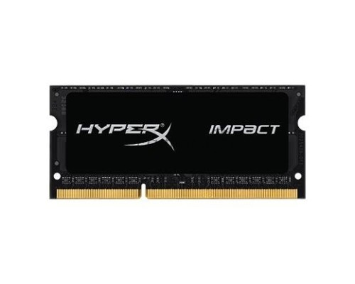 Модуль памяти Kingston DDR3 SODIMM 8GB HX316LS9IB/8 {PC3-12800, 1600MHz, 1.35V, HyperX Impact Black Series}