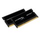 Модуль памяти Kingston DDR3 SODIMM 8GB Kit 2x4Gb HX316LS9IBK2/8 {PC3-12800, 1600MHz, 1.35V, HyperX Impact Black Series}