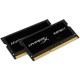 Модуль памяти Kingston DDR3 SODIMM 8GB Kit 2x4Gb HX316LS9IBK2/8 {PC3-12800, 1600MHz, 1.35V, HyperX Impact Black Series}