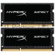 Модуль памяти Kingston DDR3 SODIMM 8GB Kit 2x4Gb HX316LS9IBK2/8 {PC3-12800, 1600MHz, 1.35V, HyperX Impact Black Series}