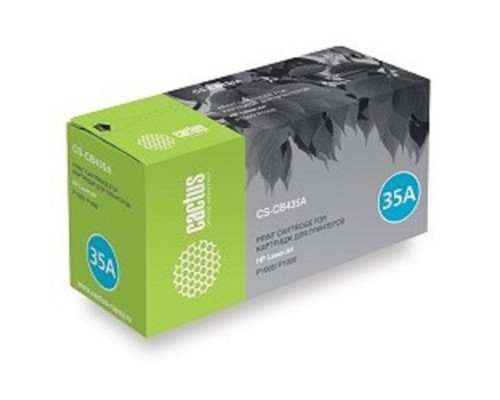 [расходные материалы] CACTUS CB435AS Картридж (CS-CB435AS) для LJ P1005/P1006 (1500 стр.)