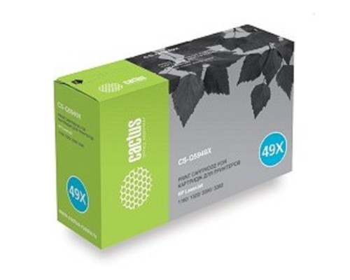 [расходные материалы] CACTUS CS-Q5949X Картридж  для LJ 1320/3390/3392 (6000 стр.)