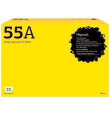 T2 CE255A Картридж (TC-H55A) для P3015/P3015d/P3015dn/P3015x (6000 стр.) с чипом