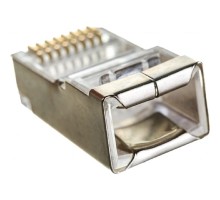Cablexpert коннектор кат 5, экранированный RJ45 FTP8P8C, 100 шт. в уп. (PLUG5SP)