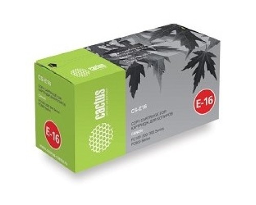 [расходные материалы] CACTUS E16 Картридж (CS-E16) для FC100/200/300 Series PC800 Series. 2000 стр.