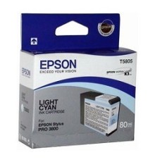 EPSON C13T580500 Картридж голубой для I/C Stylus Pro 3800 (Light Cyan) 80 мл. 