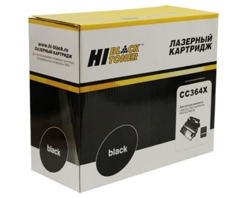 [Расходные материалы] Hi-Black CC364X  Картридж для LJ P4015n/P4015x/P4515n/P4515x с чипом , 24000 стр.